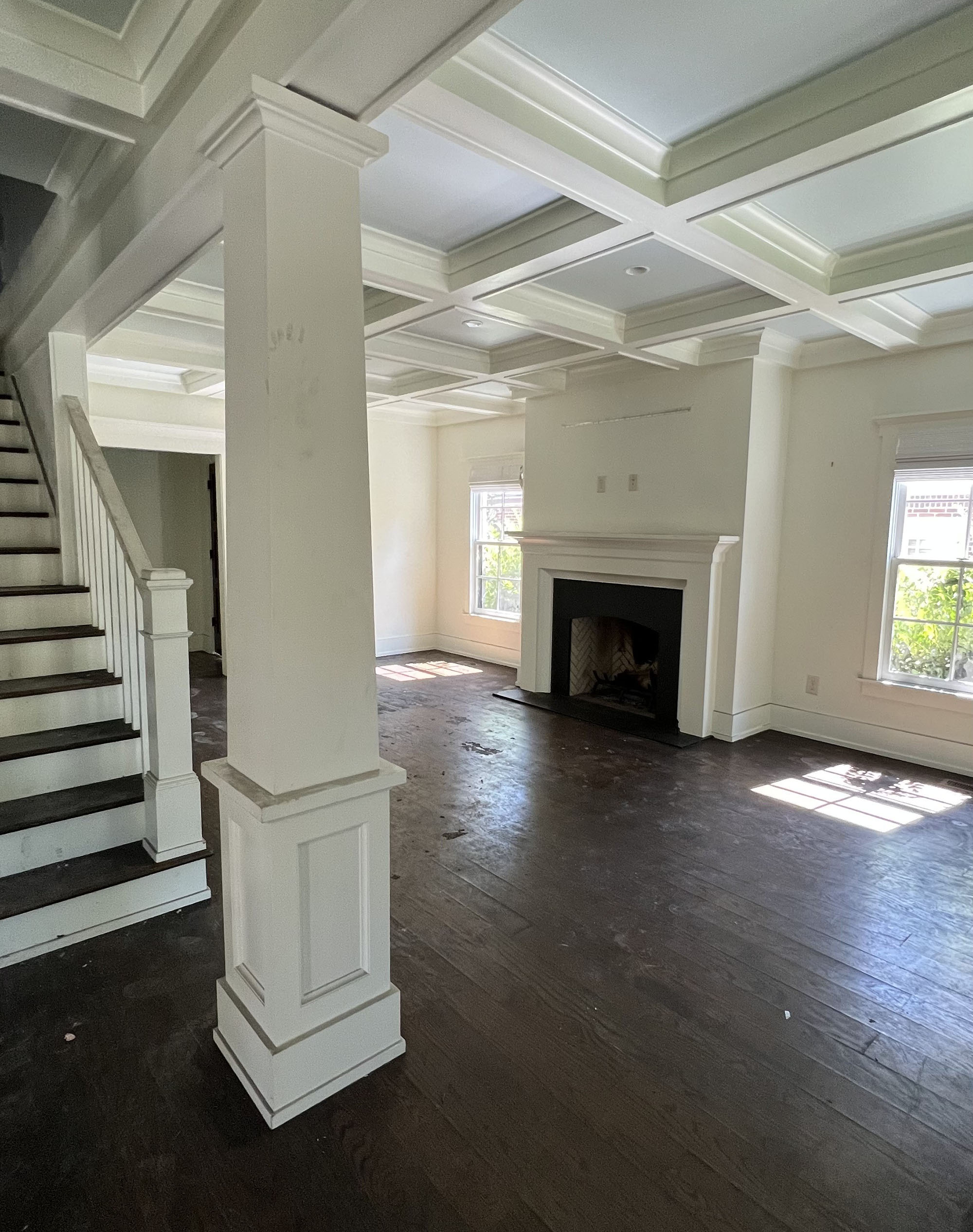 Bare room before redesign