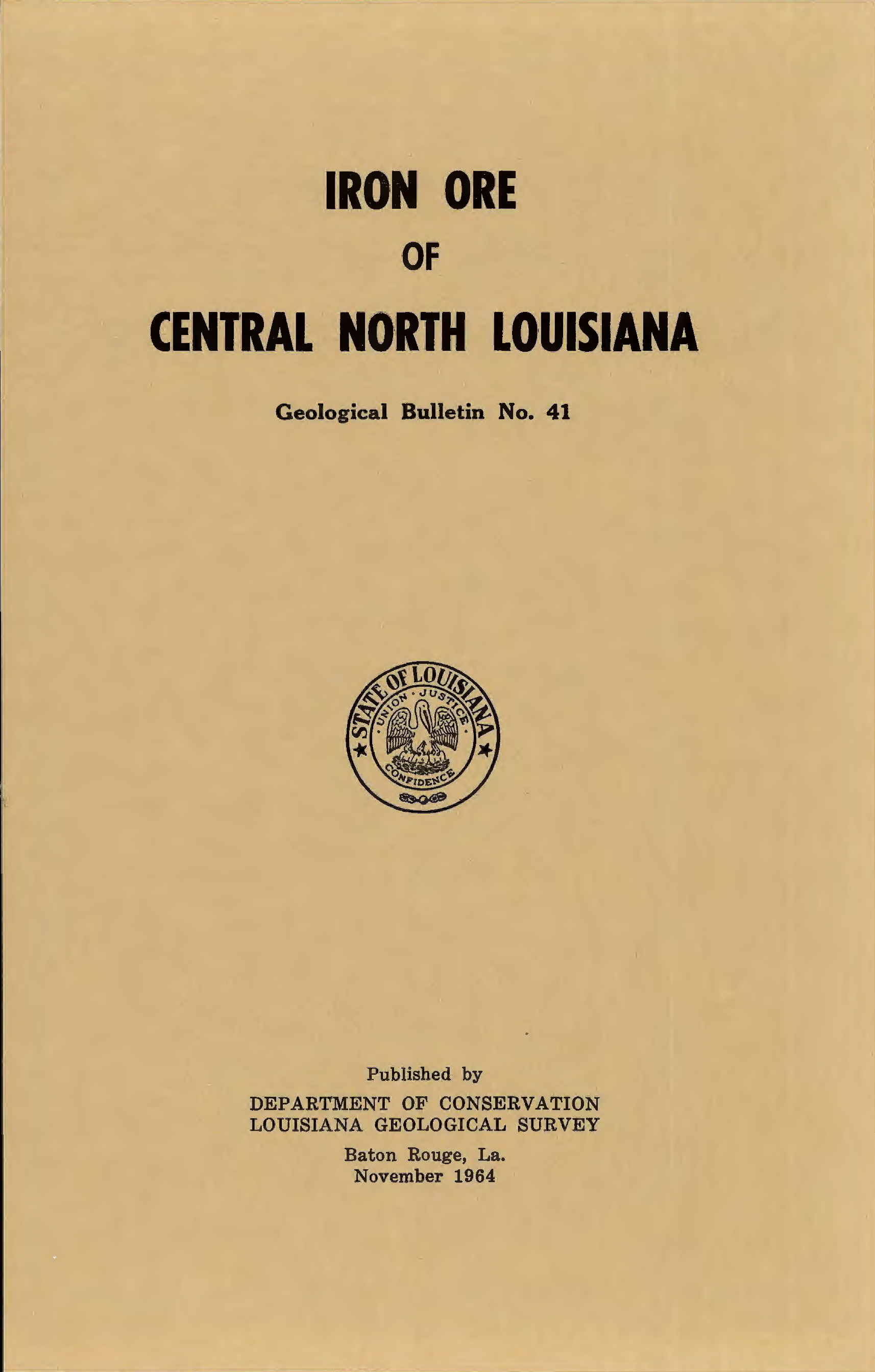 Iron Ore of Central North Louisiana