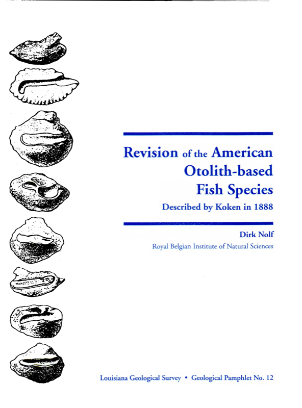 Revision of the American Otolith-based Fish Species Described by Koken in 1888