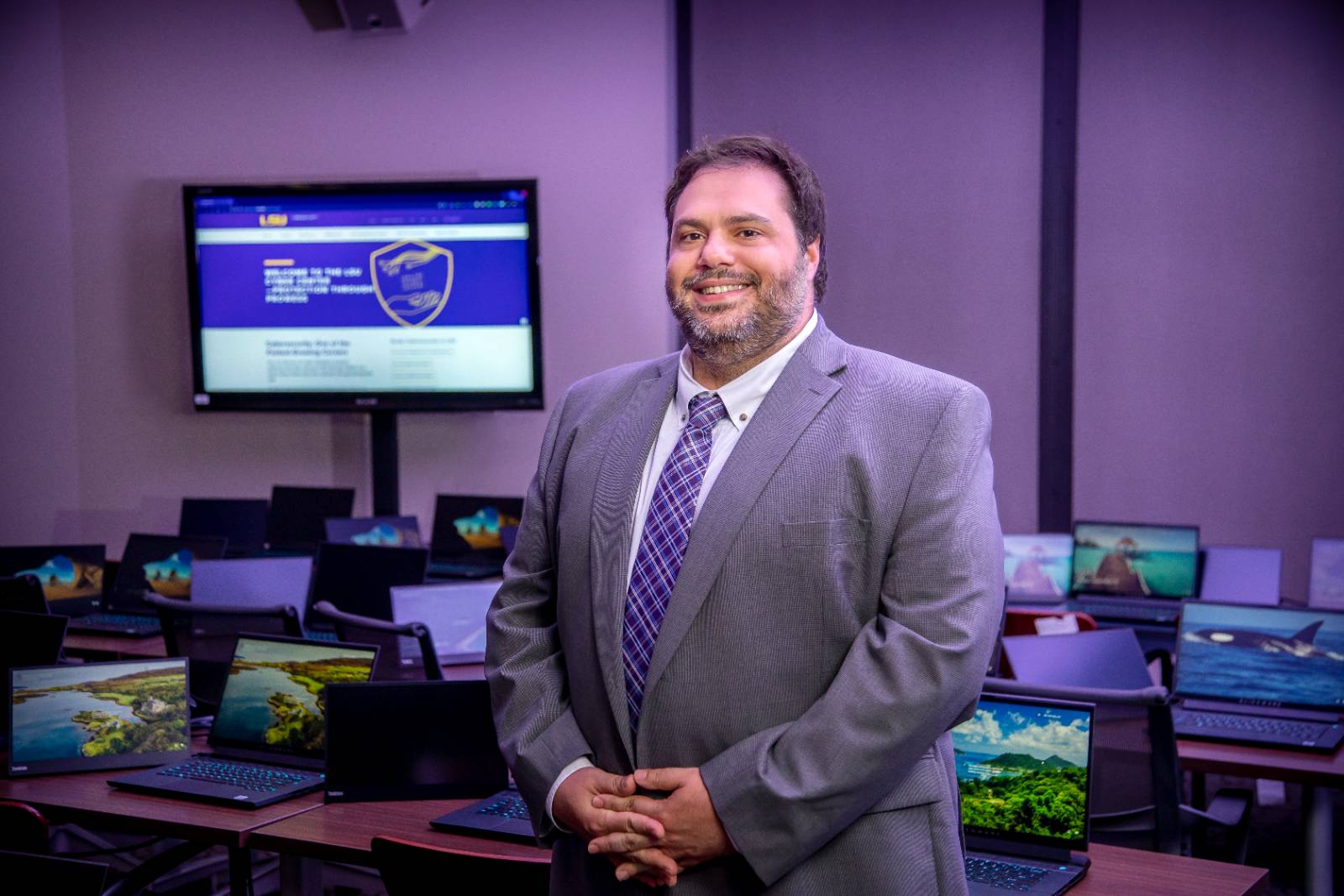 LSU Cybersecurity Professor Abe Baggili